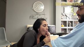 after finishing the interview she wants to try my cock - alessania69 - soldierhugecock
