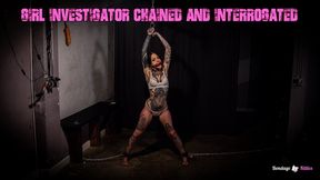 Girl Investigator Chained and Interrogated (lesbian metal bondage) - Spanish (sub:English), WMV, HD720