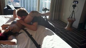 casting goth aurora anarchy - face fuck - drinks cum - best pov blowjob - rough doggystyle
