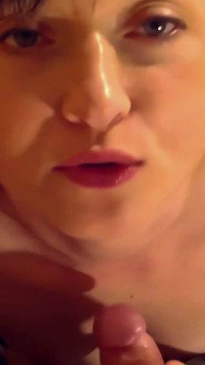3 Cumshots on My Tits