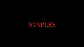 Staple his balls
