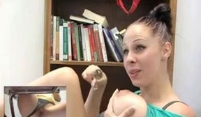 Gianna Michaels Classroom Titfuck and Masturbation