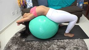 Stretching And Farting - Clip 3