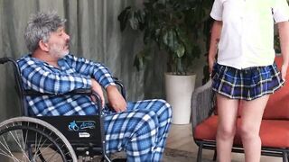 Perverted step grandpa