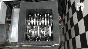 Motorcycle remains goes into shredder