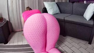 Stepsister wants to got her long booty banged! during her sport!