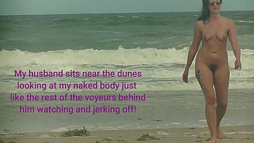 Nude Beach Public Butt Plug Surprise! Part 1