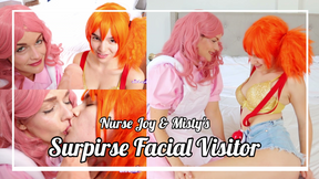 Nurse Joy &amp; Misty&#039;s Surprise Facial Visitor