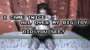 Did you see me cumming twice? - WMV SD 480p
