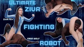 4K Ziva Fey - Ultimate Ziva Fighting Robot With Ebon Wolf