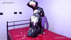 Sticky latex play, part 1 - Alex Latex