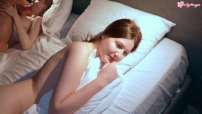 Fuck! What should I do? Some guy next to me is Fucking my Stepsister! Should I join them?