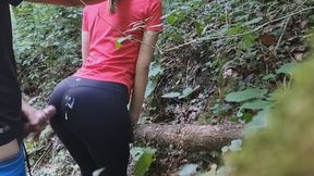 Jerking Off a Stranger in the Woods (MP4)