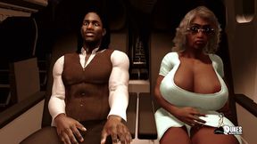 Fucked by my large booty teacher in the elevator