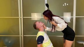 cruel teacher sofi - roleplay and spitting femdom humiliation