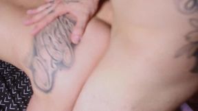 filme completo: cosporn - gostosa tatuada fazendo cosplay de bulma dando para o goku com mila spook