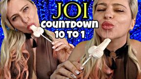 Sloppy Lollipop Countdown JOI – Spit, Tease, Obey
