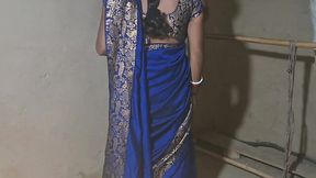 Busty Desi Indian Village Bhabhi Squeezing Her Wet Pussy