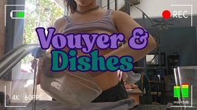 Vouyer: find my little secret when I do the dishes (topples)