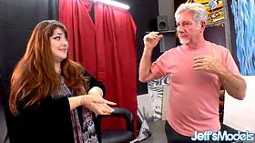 Chubby Brunette Chelsea Dagger Lets The Hung Model Drill Her Pussy