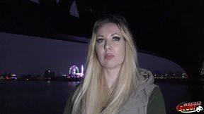 german scout - perfect round ass german girl marie cherie pick up for first casting fuck in berlin