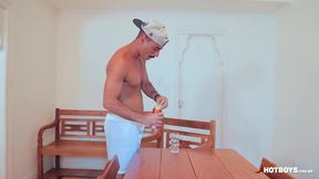 My daddy plowed My fag ally (Latin)