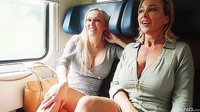Alexis Crystal Has All Night Sex With A Sexy Stranger On A Train