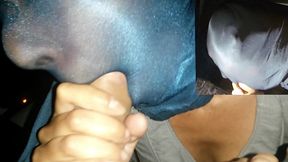 nylonxtreme - update #68 - nylon encasement blowjob in car