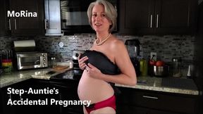 Step-Auntie's Accidental Pregnancy - MoRina taboo roleplay