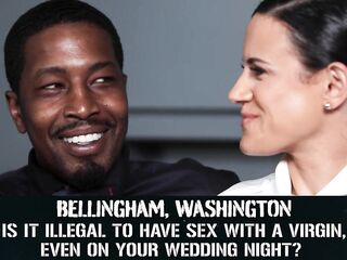 DIGITALPLAYGROUND - Pornstars Play True Or False With The Weirdest US Sex Laws