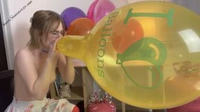 Blow to Pop 7 Helium Filled Balloon Ace Belbals