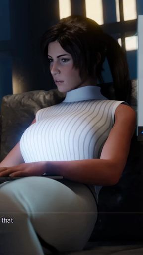 Croft Adventures 2 Lara Found a Glory Hole She Went Into the Chamber and Got All Her Desires Blissed