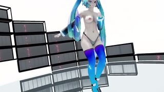 【MMD R-teenagers SEX DANCE】MIKU INSANE DANCE SWEET BUTT PERVERSE BOOTY INSANE SATISFACTION 強烈な女の子 [MMD R-18]