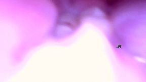 Teenie Crawls around in Giantess Big Sexy Mouth 4k