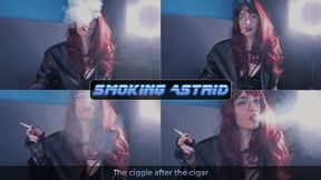 The ciggie after the cigar | Smoking Astrid