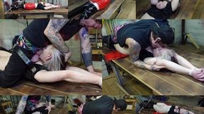 Fuck toy breast bound and stretched out on the rack (MP4 SD 3500kbps)