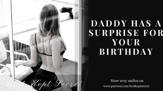 AUDIO ASMR [M4F] Daddy has a SURPRISE for His BIRTHDAY