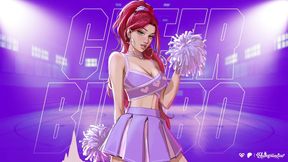 Exploring my naughty😈 cheerleaders' oral😜 fixation on giant cocks in public roleplay