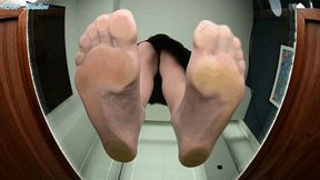 Your GIANTESS Secretary Natasha confuses you for an ant! UNAWARE CRUSH! - MOV