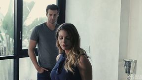 Bodacious babe Brooklyn Chase is making love with her new lover