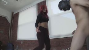 Amadahy Is A Feisty Redhead Kicking His Nuts