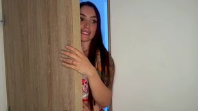 nefernik uses her split tongue on my ass and cock