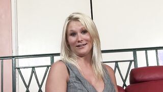 Big Titted BBW Juliana Jolene blows and fucks a long penis