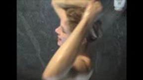 Mature Julia Walks Into Bathroom And Showers While Being Filmed! (mp4)