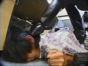 Sfunky Asian Goddess Tramples Cocks, Drives Slaves Crazy with Feet