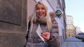 Beautiful Blonde Babe Hunting