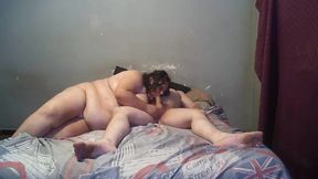 hot full husband and wife missionarry fucking scene with blowjob , mutual masterbate and cum on belly