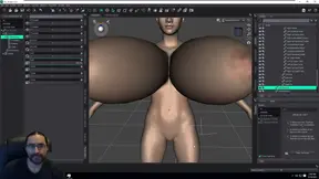 Building the Leticia Scene Body Morphing Part 1 (Daz based)