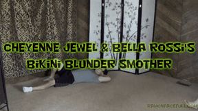 Cheyenne Jewel & Bella Rossi's Bikini Blunder Smother!