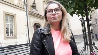 GERMAN SCOUT - CURVY COLLEGE CHICK VIVENNE PICKUP AND BONED
